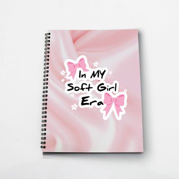 Soft Girl Notebook